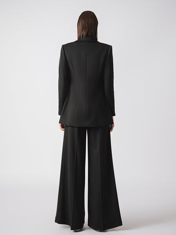 3 piece pant, crop and blazer set 3 piece pant, crop and blazer set