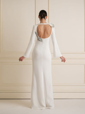 Embellished Shoulder Dress Embellished Shoulder Dress