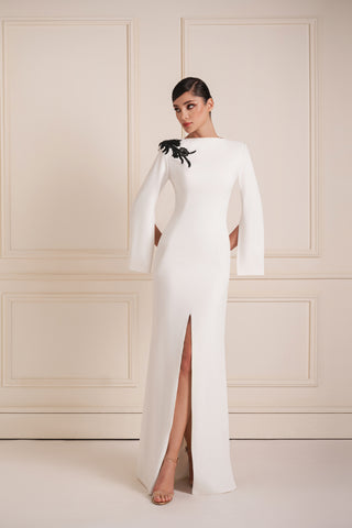 Embellished Shoulder Dress Embellished Shoulder Dress