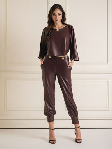 Leather Pant & Top Set Leather Pant & Top Set