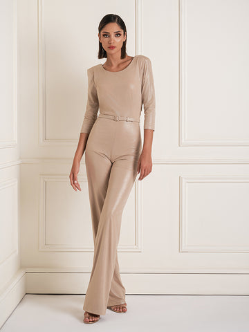 Shimmer low back jumpsuit Shimmer low back jumpsuit