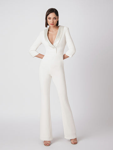Glitter trim jumpsuit Glitter trim jumpsuit