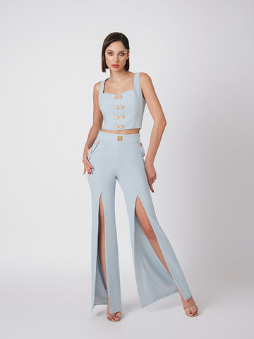 Two piece gold button detail set Two piece gold button detail set