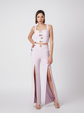 Two piece gold button detail set Two piece gold button detail set