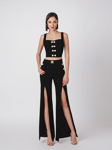 Two piece gold button detail set Two piece gold button detail set