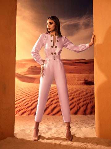 Long sleeve jumpsuit