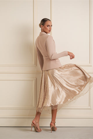 Tulle Midi Skirt