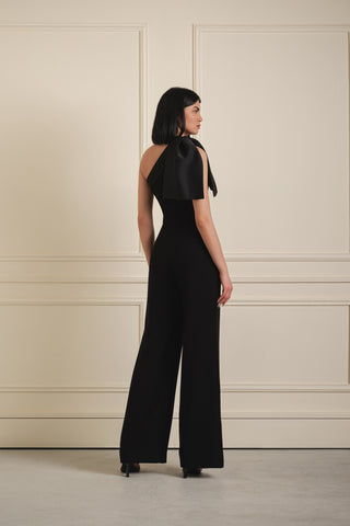 Asymmetric Drape Jumpsuit