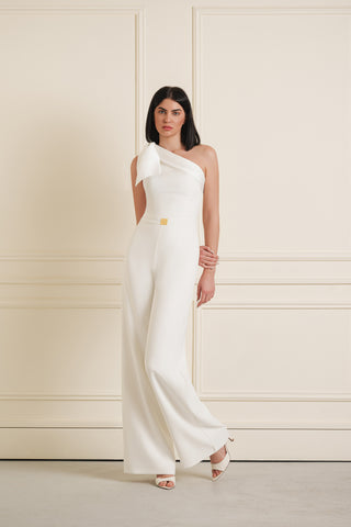 Asymmetric Drape Jumpsuit
